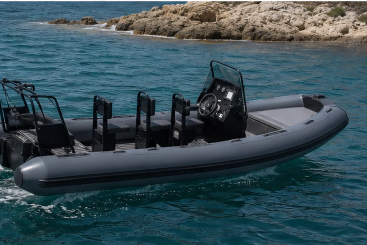 patrol RIB boat on-water use scene