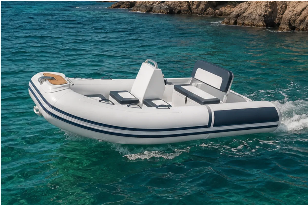 RIB tender on-water use scene