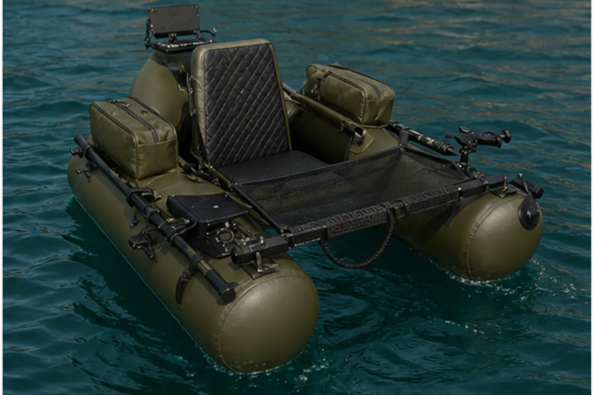 specialty inflatable boat on-water use scene